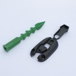 Plastic zipper lock 